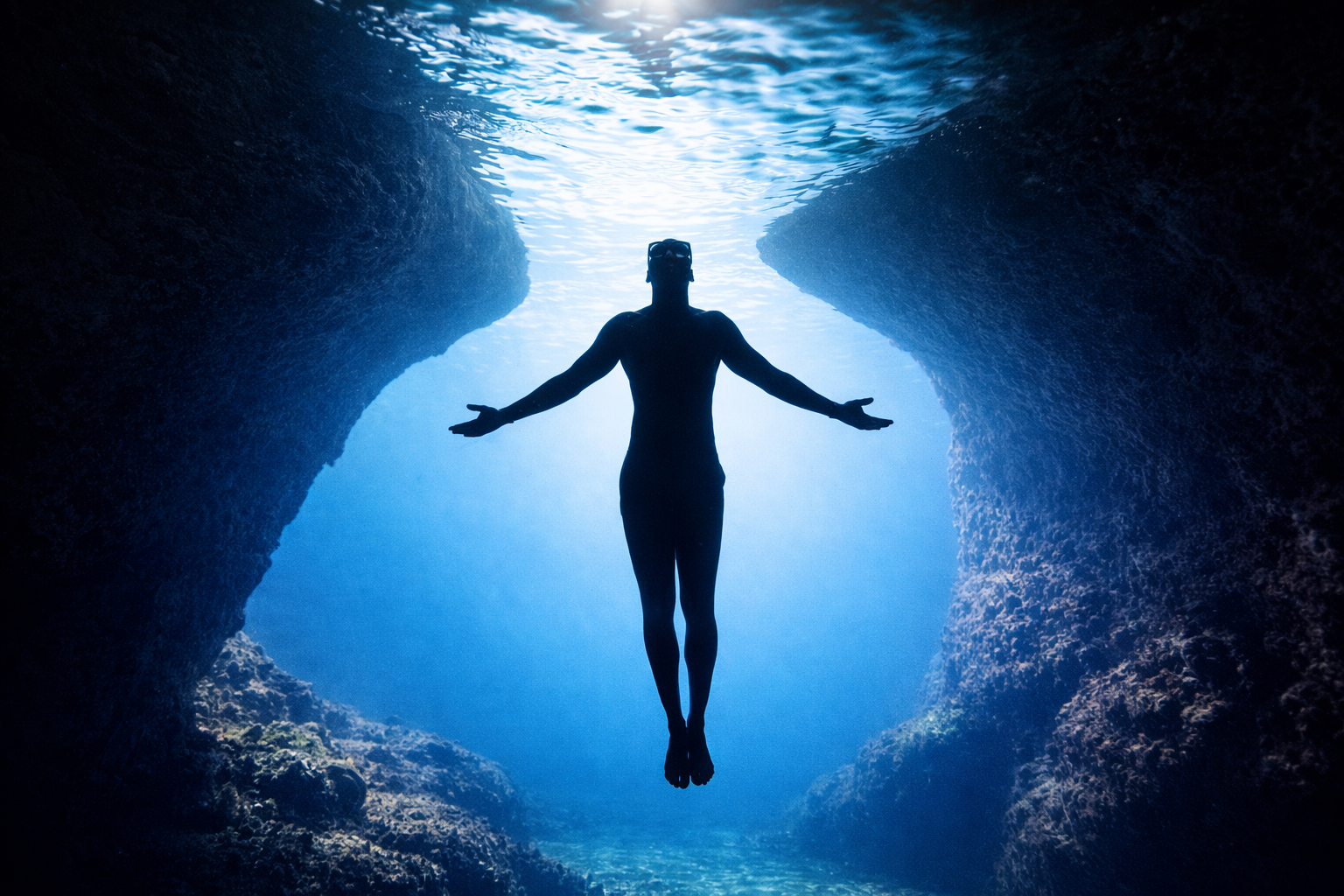 Little Blue Cave on the island of Hvar