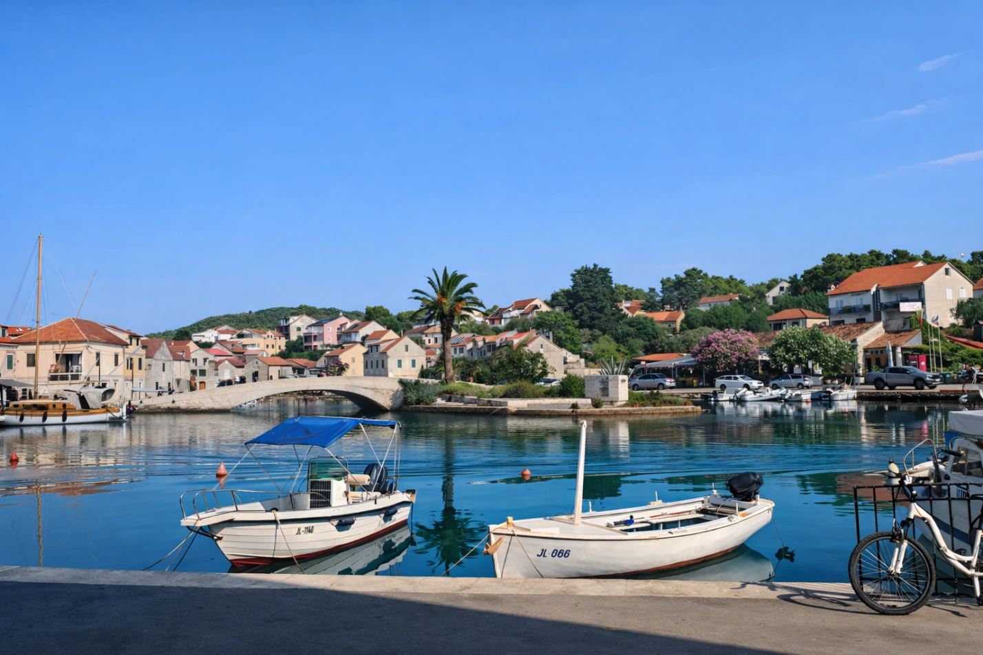 Mala Venecija, mjesto Vrboska